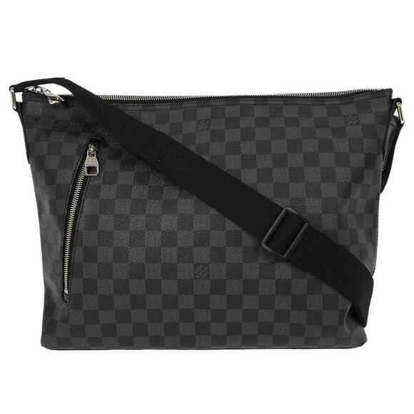Louis Vuitton Damier Graphite Mick MM Shoulder Bag N41106 SR0136 115713